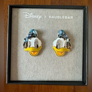 NEW Disney X Baublebar Disney Donald Duck Sparkle Stud Earrings